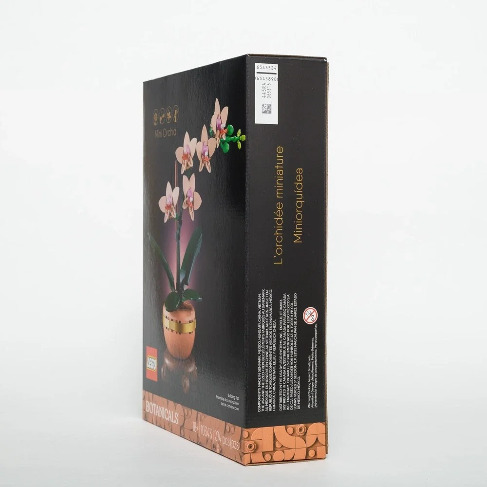 LEGO Botanicals: Mini Orchid Building Set (10343) - Flower Decor - NIB